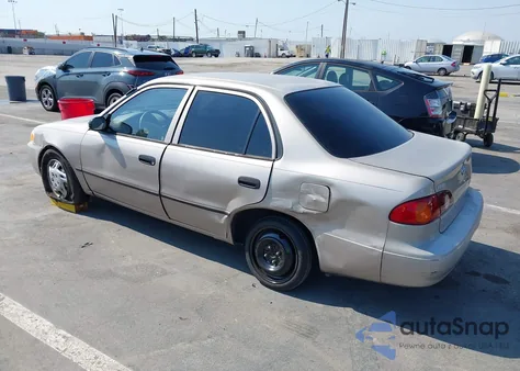 2001 Toyota Corolla Ce from USA, damaged, VIN 1NXBR12E41Z555536
